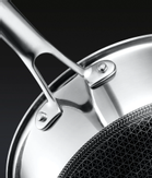 HexClad Gryte med lokk 2.8L, Non-stick (573-3QTSET)