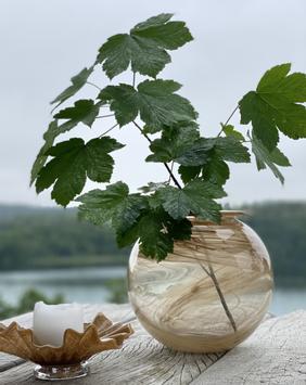 House Doctor Emba Vase Amber Ø25xH23,5