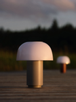 Zone Harvest-Moon Oppladbar Lampe Grå (379-29959)