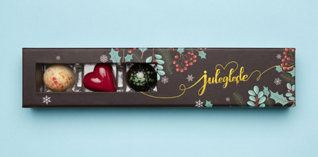 Jentene På Tunet Juleglede Sjokolade 6-biter