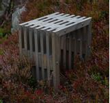 EcoFurn D-Bench/ Sidebord 45 Furu-Grå (539-93772)