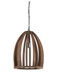 Light & Living Haranka Hengelampe Wood Chocolate-Brown_Ø38 (745-2932764)