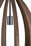 Light & Living Haranka Hengelampe Wood Chocolate-Brown_Ø38 (745-2932764)