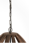 Light & Living Haranka Hengelampe Wood Chocolate-Brown_Ø38 (745-2932764)