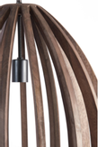 Light & Living Haranka Hengelampe Wood Chocolate-Brown Ø47 (745-2932864)