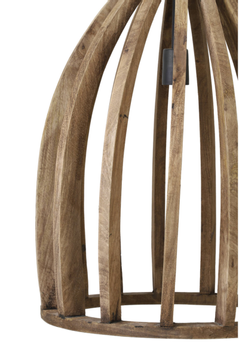 Light & Living Haranka Hengelampe Wood Dark-Brown Ø38 (745-2932784)
