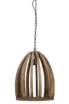Light & Living Haranka Hengelampe Wood Dark-Brown Ø38 (745-2932784)