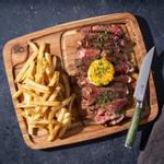 HexClad Bistecca Bifftallerkner 39cm Akasietre 4stk (573-HC4ACSB)