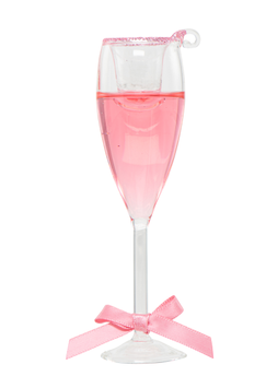 Christmas Inspirations Ornament Rosa Champagne H11 (750-ZCI3027)