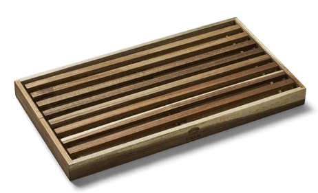 HOLM Skjærefjøl med smulebrett Akasie