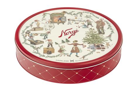 Norgesglasset Kakeboks med romdeler