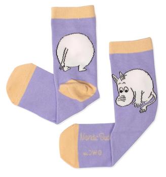 Mummi Sokker Mummitrollet Dame Lilla_str.36-42 (708-MOOMIN29M)
