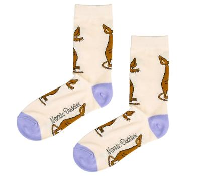 Mummi Sokker Sniff Dame Beige_str.36-42 (708-SNIFF17C)