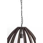 Light & Living Barsia Hengelampe Wood Dark-Brown Ø40 (745-2975290)
