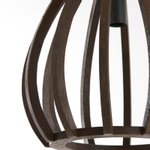 Light & Living Barsia Hengelampe Wood Orange-Brown Ø40 (745-2975294)