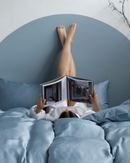 Turiform Bambus Sengesett Lys-Blå (479-117936,117938,117941)