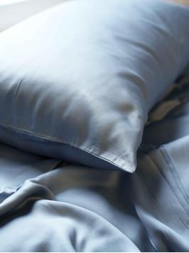 Turiform Bambus Sengesett Lys-Blå