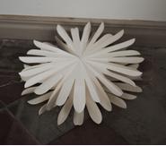 dbkd Julestjerne Paper Flake Hvit 40cm (402-MO77000111XL)