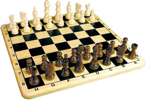 Tactic Deluxe Sjakk Tinnboks 31x31 (582-14001)