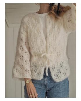 Knit Norway Lindteinstrikk Leah Jakke Oppskrift  (642-10863)
