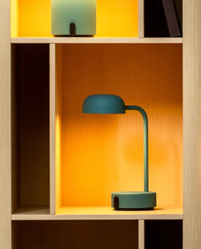 Kooduu Fokus Lampe Smoke-Teal Oppladbar H26 (711-KO13-0018LI040-00)