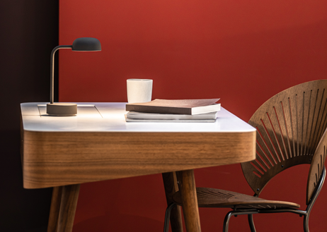 Kooduu Fokus Lampe Antracite Oppladbar H26 (711-KO13-0018LI038-00)