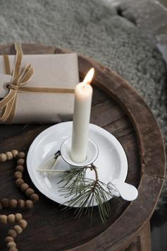 Ib Laursen Kammersstake Emalje Hvit H4