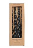 Riviera Maison Kronelys Spiral Grå 4pk (443-524210)