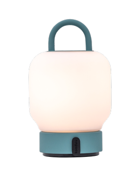 Kooduu Loome Lampe Smoke-Teal Oppladbar H21