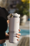 Stanley Tumbler-Iceflow Termo-Drikkeflaske 0,89L Rosa (655-60203351)