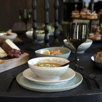 Riviera Maison Aix-en-Provence Frokosttallerken Offwhite Ø21cm H2.6cm (443-476790)