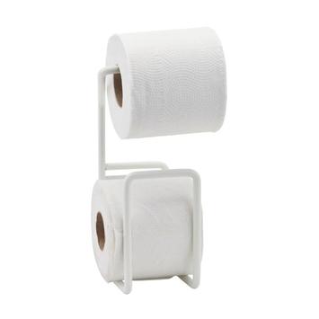 House Doctor Via Toalettpapirholder Stål, Hvit