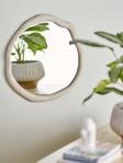 Bloomingville Cillia Veggspeil Natur (152-82058435)