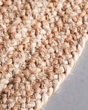 House Doctor Rugy Gulvteppe Natur Ø90 (151-206230038)