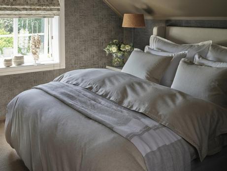 Halvor Bakke Trae Sengesett lin-bomull  (479-118239,118240,118241)