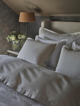 Halvor Bakke Trae Sengesett lin-bomull  (479-118239,118240,118241)