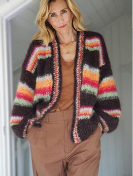 Knit Norway Lindteinstrikk Wild Cardigan Oppskrift