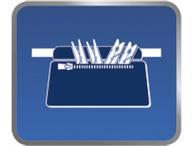 Leifheit Tørkestativ Pegasus-200 Comfort Hvit-Blå 167x66xH107 (379-33156)