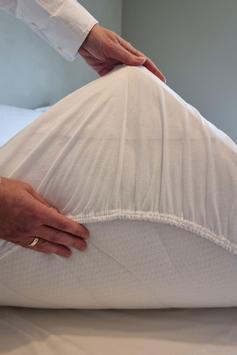 Turiform Jerseylaken Hvit 