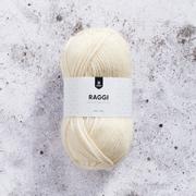 Järbo GARN Raggi Natural White 1500, 100g