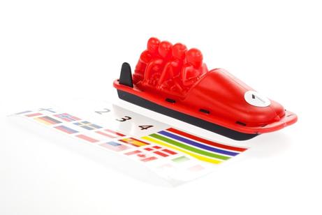 Winter Games Bobslede Rød