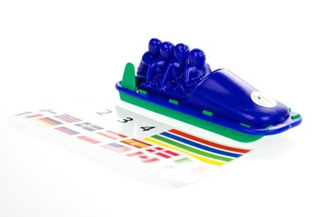 Winter Games Bobslede Blå