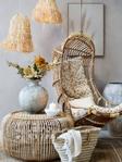 Chic Antique Lampeskjerm Flettet Natur Ø30 (529-71114600)