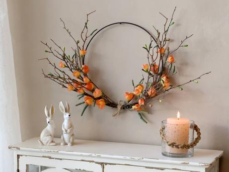 Chic Antique Fleur Krans Fersken Ø30 (529-39084407)