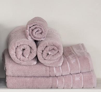 Riviera Maison Elegant Håndkle Mauve  (443-495290-495260-495270)