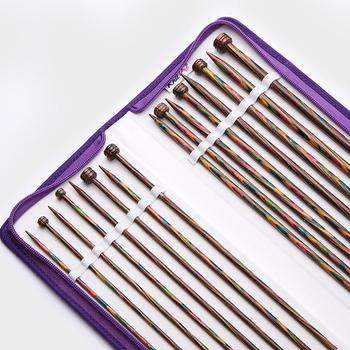 KnitPro Strikkepinner Parsett 25cm Symfonie 3.5-8mm (634-920214)