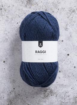 Järbo GARN Raggi Navy-Blue 1557, 100g