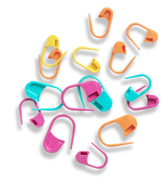 Pony Strikkemarkører Mix 15stk (634-266067)