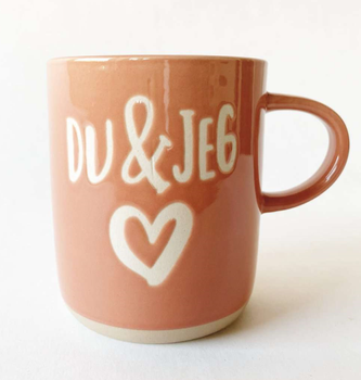 Trend Design Krus " Du-&-Jeg" Orange (298-127318)