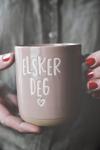 Trend Design Krus "Elsker Deg" Lysebrun (298-127330)